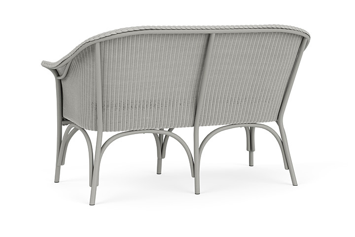 Lloyd Flanders™ All Seasons Settee - Platinum, Loveboat Mint