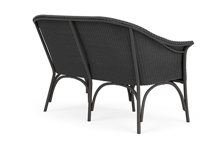 Lloyd Flanders™ All Seasons Settee - Charcoal, Loveboat Mint