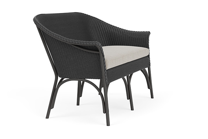 Lloyd Flanders™ All Seasons Settee - Charcoal, Callen Celadon