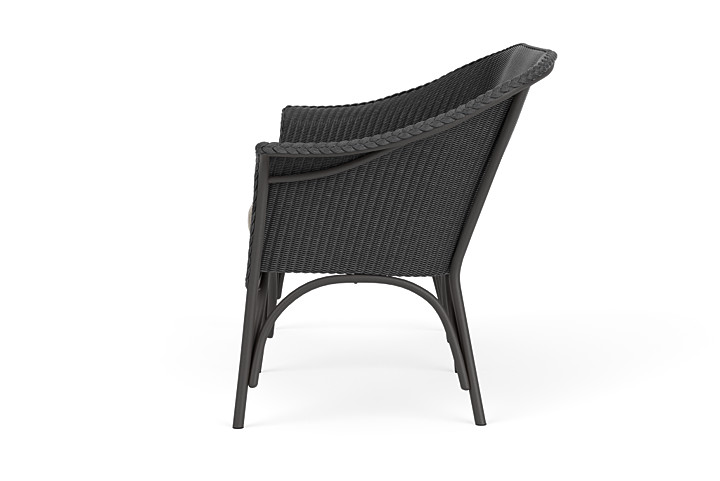 Lloyd Flanders™ All Seasons Settee - Charcoal, Callen Celadon