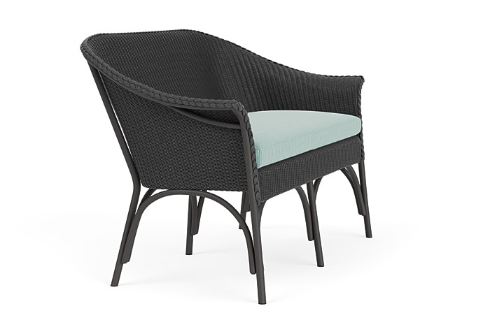 Lloyd Flanders™ All Seasons Settee - Charcoal, Unearth Dew