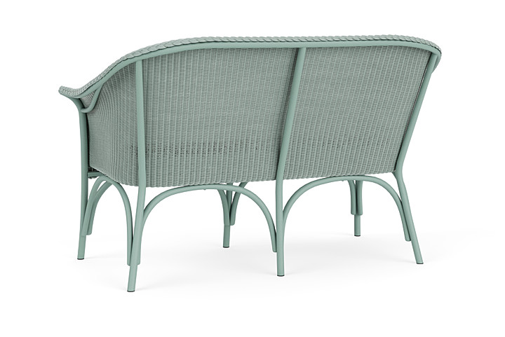 Lloyd Flanders™ All Seasons Settee - Sea Glass, Callen Celadon