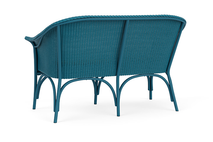 Lloyd Flanders™ All Seasons Settee - Peacock, Unearth Dew