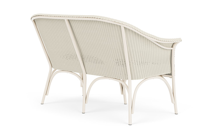 Lloyd Flanders™ All Seasons Settee - Ivory, Canvas Natural