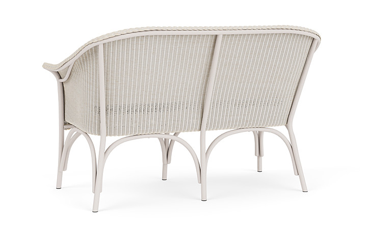 Lloyd Flanders™ All Seasons Settee - Antique White, Loveboat Mint