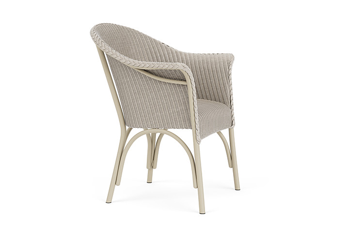 Lloyd Flanders™ All Seasons Dining Armchair with Padded Seat - Linen