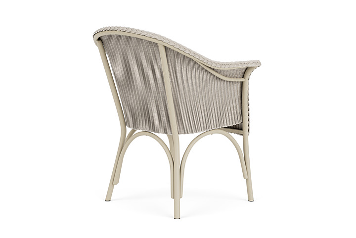 Lloyd Flanders™ All Seasons Dining Armchair with Padded Seat - Linen