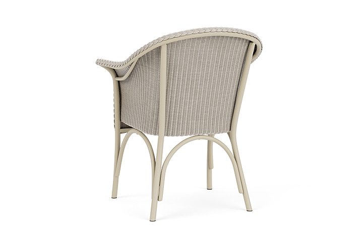 Lloyd Flanders™ All Seasons Dining Armchair with Padded Seat - Linen