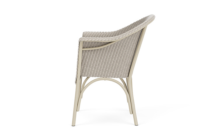 Lloyd Flanders™ All Seasons Dining Armchair with Padded Seat - Linen