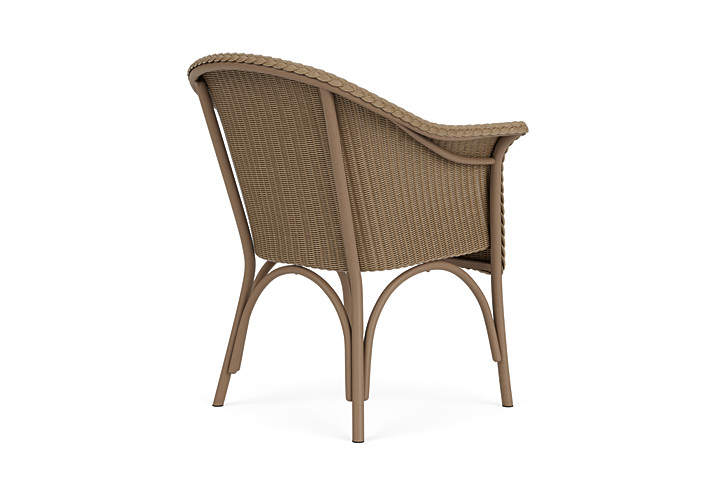 Lloyd Flanders™ All Seasons Dining Armchair with Padded Seat - Fawn