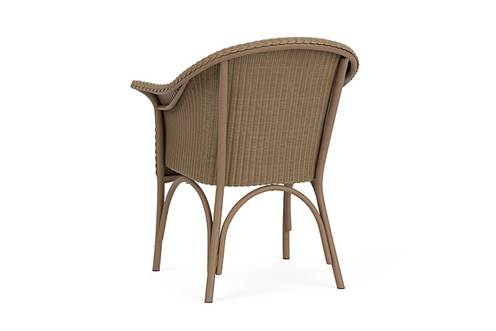 Lloyd Flanders™ All Seasons Dining Armchair with Padded Seat - Fawn