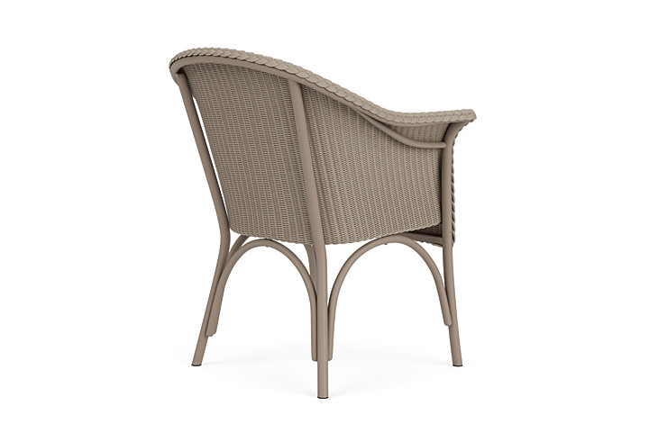 Lloyd Flanders™ All Seasons Dining Armchair with Padded Seat - French Beige