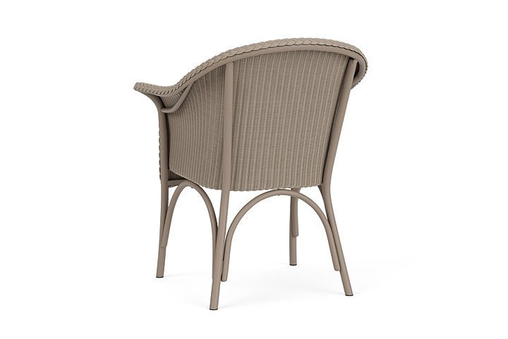 Lloyd Flanders™ All Seasons Dining Armchair with Padded Seat - French Beige