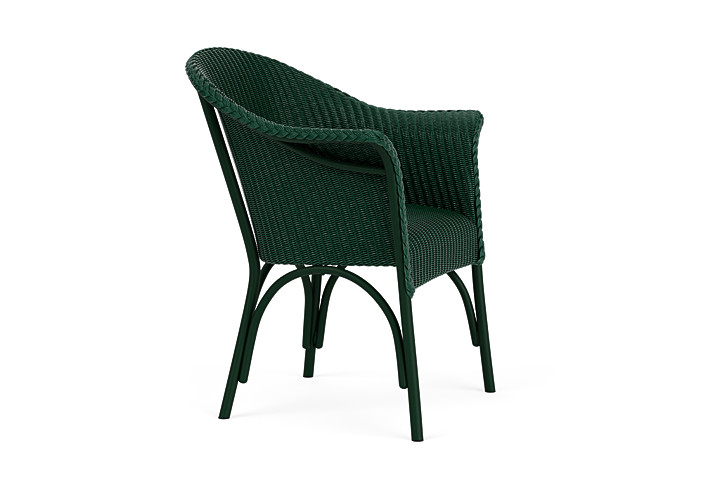 Lloyd Flanders™ All Seasons Dining Armchair with Padded Seat - Woodland