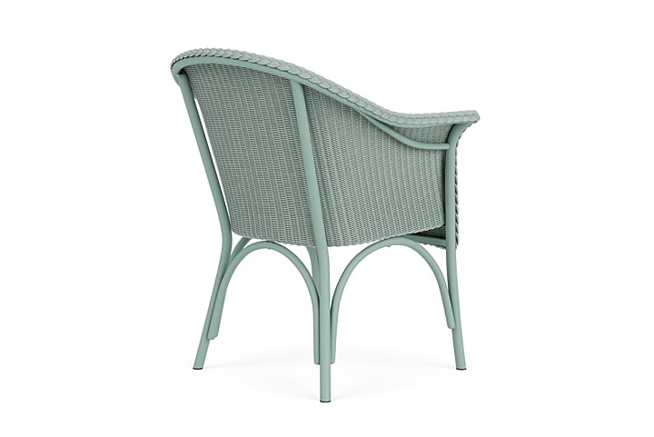 Lloyd Flanders™ All Seasons Dining Armchair with Padded Seat - Sea Glass