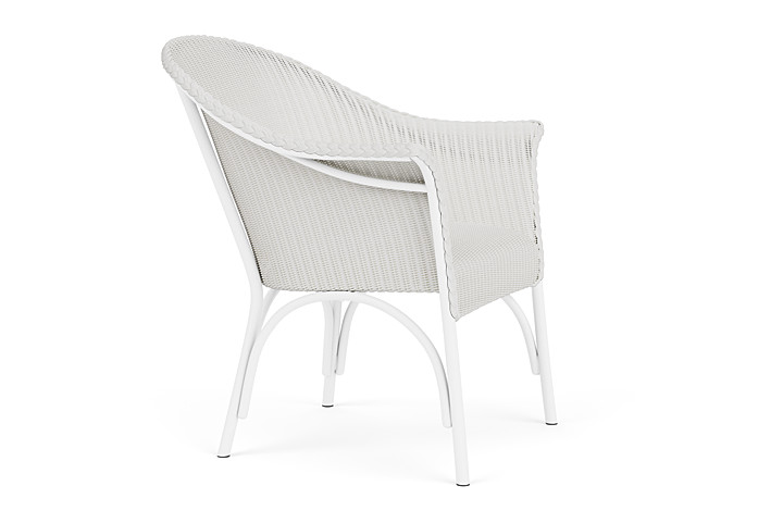 Lloyd Flanders™ All Seasons Lounge Chair with Padded Seat - Matte White