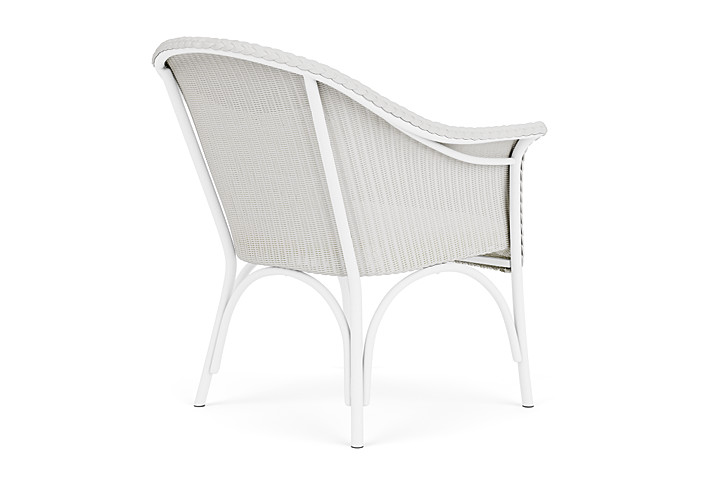 Lloyd Flanders™ All Seasons Lounge Chair with Padded Seat - Matte White