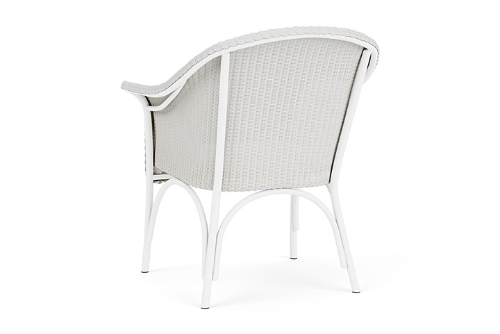 Lloyd Flanders™ All Seasons Lounge Chair with Padded Seat - Matte White