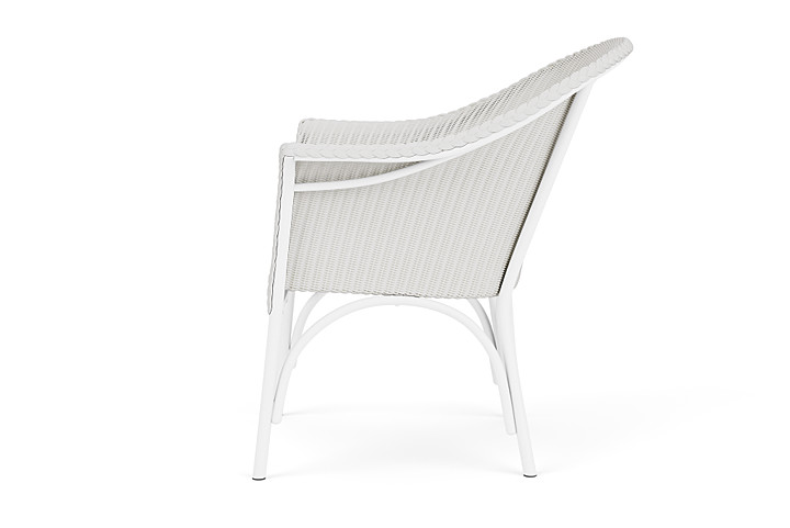 Lloyd Flanders™ All Seasons Lounge Chair with Padded Seat - Matte White