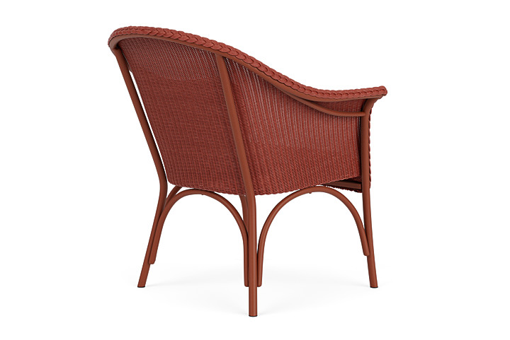 Lloyd Flanders™ All Seasons Lounge Chair with Padded Seat - Terracotta