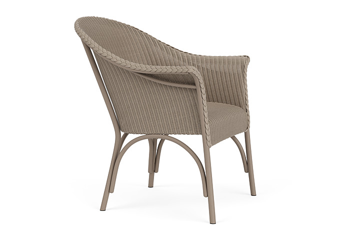 Lloyd Flanders™ All Seasons Lounge Chair with Padded Seat - French Beige