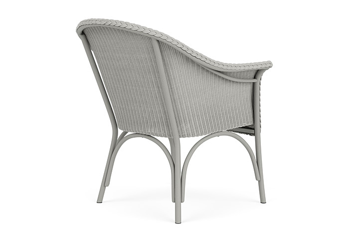 Lloyd Flanders™ All Seasons Lounge Chair with Padded Seat - Platinum