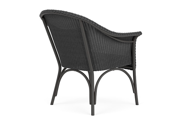 Lloyd Flanders™ All Seasons Lounge Chair with Padded Seat - Charcoal