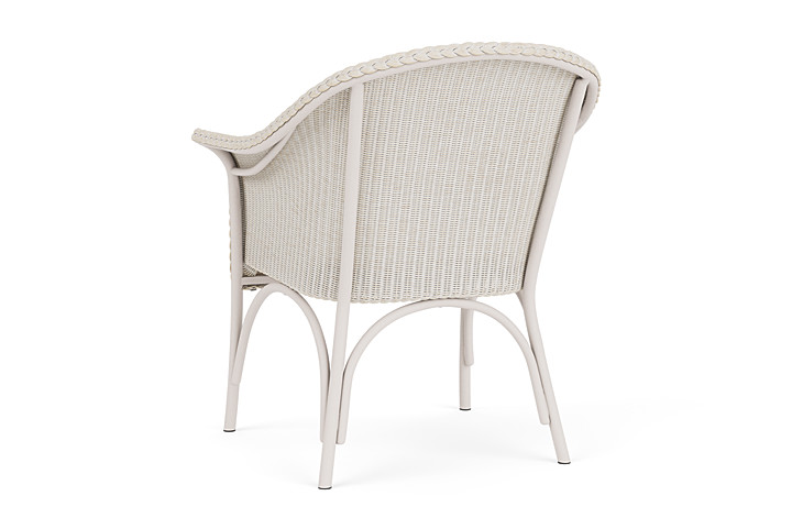 Lloyd Flanders™ All Seasons Lounge Chair with Padded Seat - Antique White