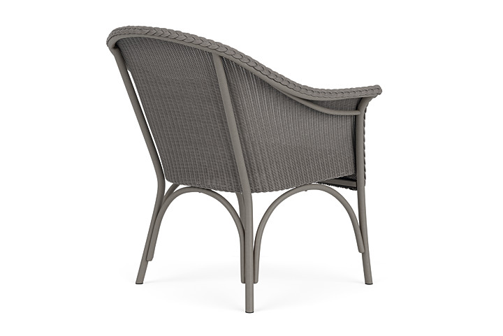 Lloyd Flanders™ All Seasons Lounge Chair with Padded Seat - Pewter