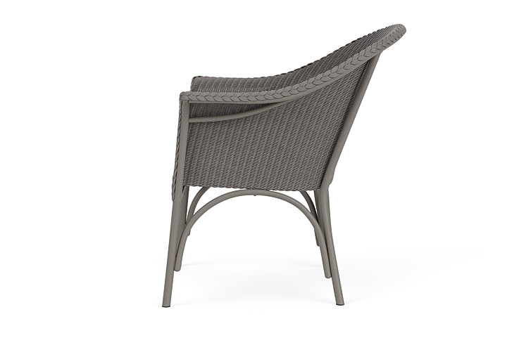 Lloyd Flanders™ All Seasons Lounge Chair with Padded Seat - Pewter