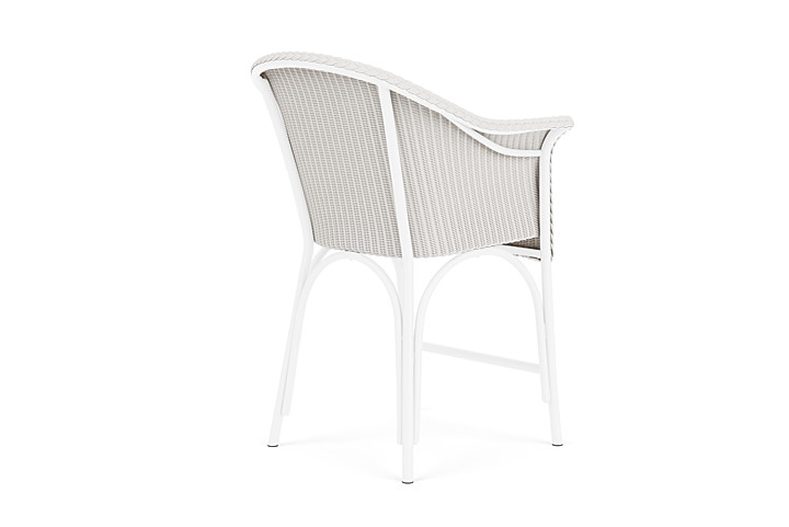 Lloyd Flanders™ All Seasons Balcony Stool with Padded Seat - White