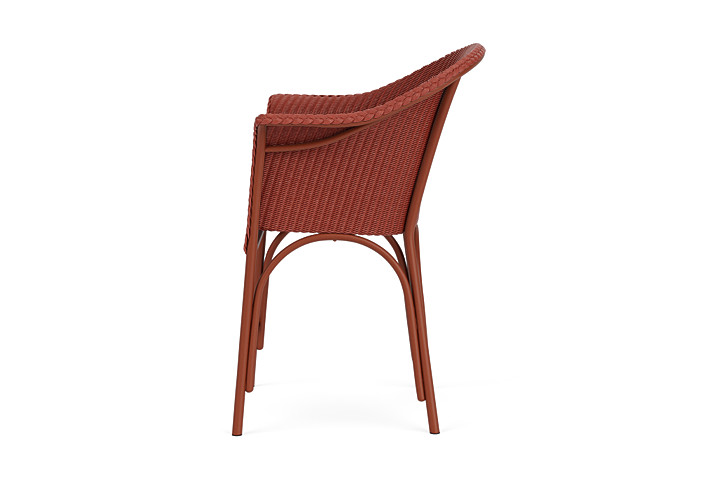 Lloyd Flanders™ All Seasons Balcony Stool with Padded Seat - Terracotta