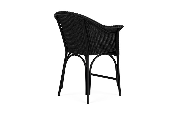 Lloyd Flanders™ All Seasons Balcony Stool with Padded Seat - Ebony