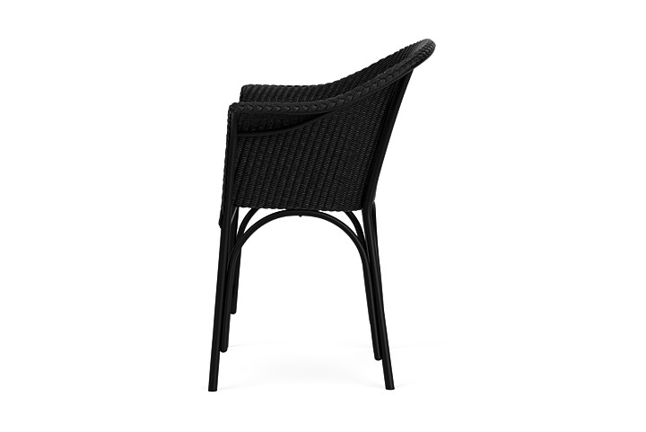 Lloyd Flanders™ All Seasons Balcony Stool with Padded Seat - Ebony