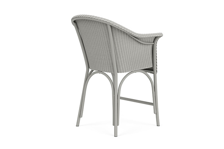 Lloyd Flanders™ All Seasons Balcony Stool with Padded Seat - Platinum