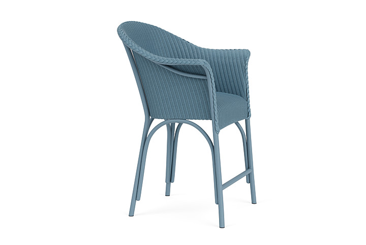 Lloyd Flanders™ All Seasons Balcony Stool with Padded Seat - Stillwater