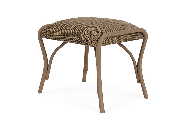 Lloyd Flanders™ All Seasons Ottoman with Padded Seat - Fawn