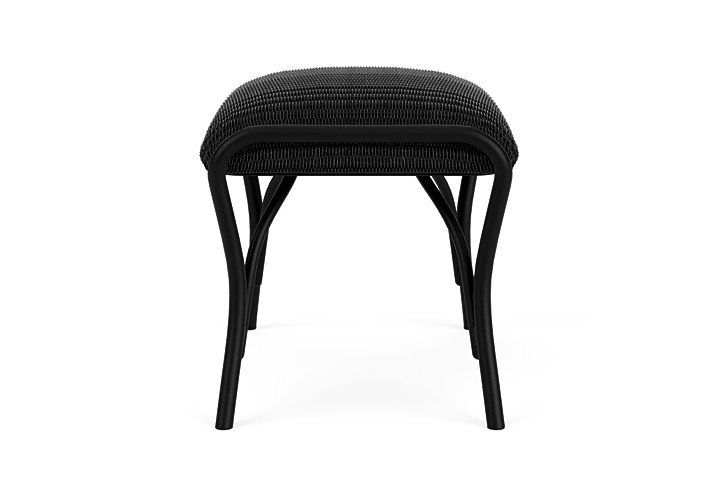 Lloyd Flanders™ All Seasons Ottoman with Padded Seat - Ebony