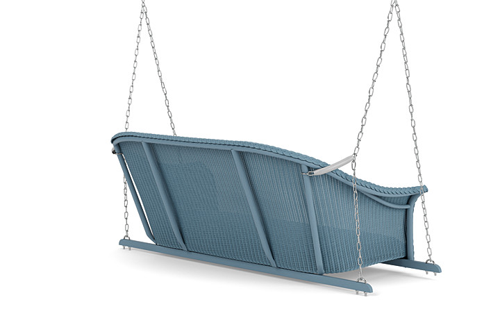 Lloyd Flanders™ All Seasons Settee Swing with Padded Seat - Stillwater