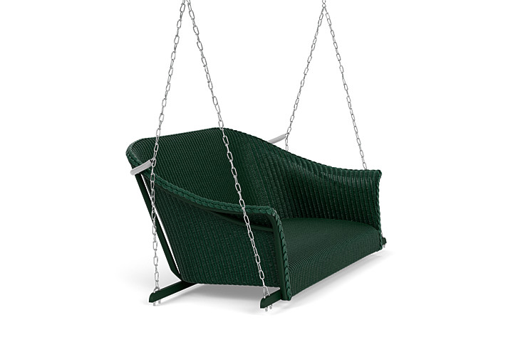 Lloyd Flanders™ All Seasons Settee Swing with Padded Seat - Woodland