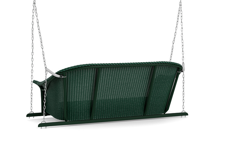 Lloyd Flanders™ All Seasons Settee Swing with Padded Seat - Woodland