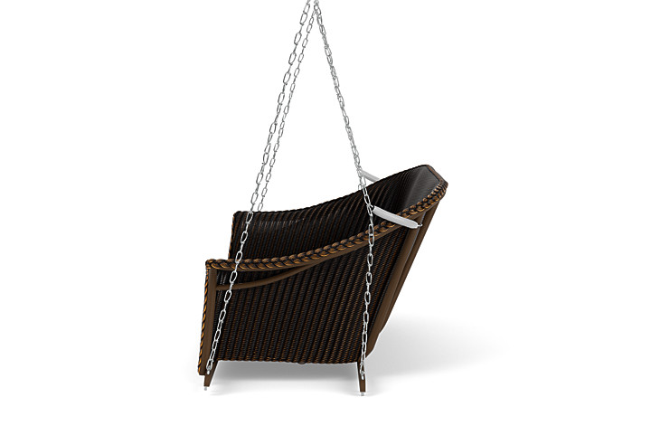 Lloyd Flanders™ All Seasons Settee Swing with Padded Seat - Mink