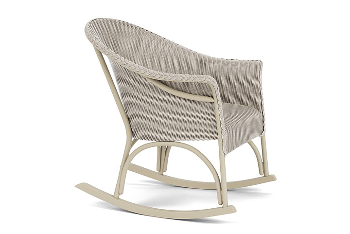 Lloyd Flanders™ All Seasons Lounge Rocker with Padded Seat - Linen