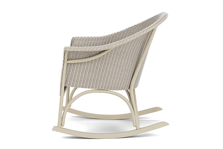 Lloyd Flanders™ All Seasons Lounge Rocker with Padded Seat - Linen