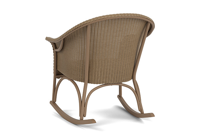 Lloyd Flanders™ All Seasons Lounge Rocker with Padded Seat - Fawn