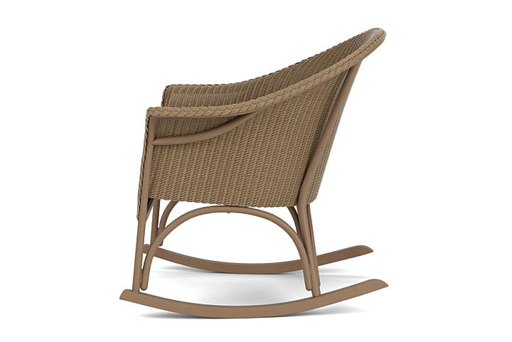 Lloyd Flanders™ All Seasons Lounge Rocker with Padded Seat - Fawn