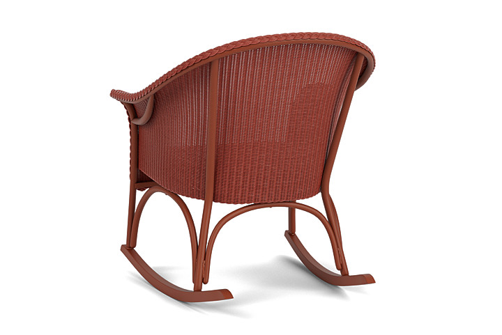 Lloyd Flanders™ All Seasons Lounge Rocker with Padded Seat - Terracotta