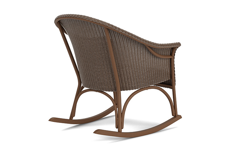 Lloyd Flanders™ All Seasons Lounge Rocker with Padded Seat - Bark