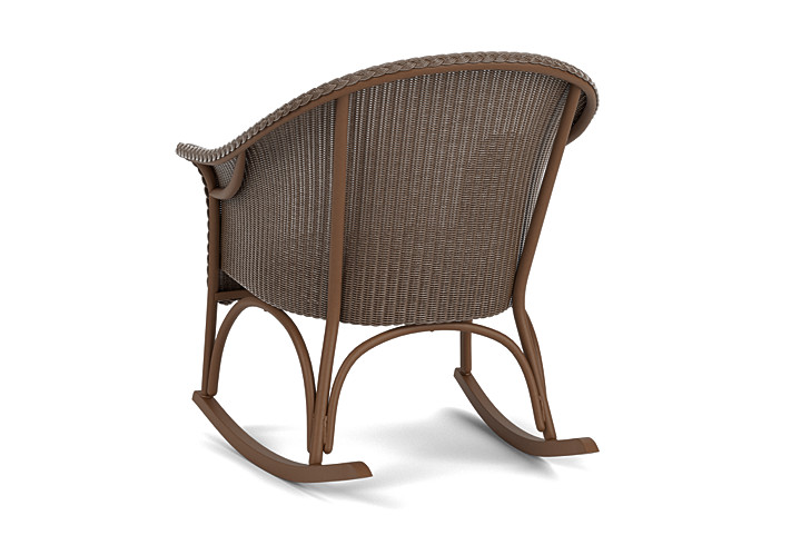 Lloyd Flanders™ All Seasons Lounge Rocker with Padded Seat - Bark