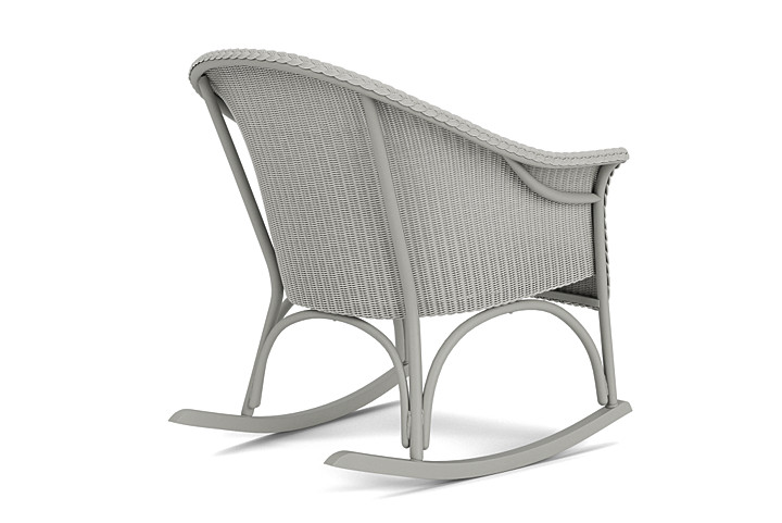 Lloyd Flanders™ All Seasons Lounge Rocker with Padded Seat - Platinum